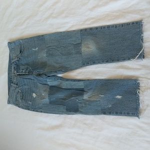 Patchwork levi's W25 L32